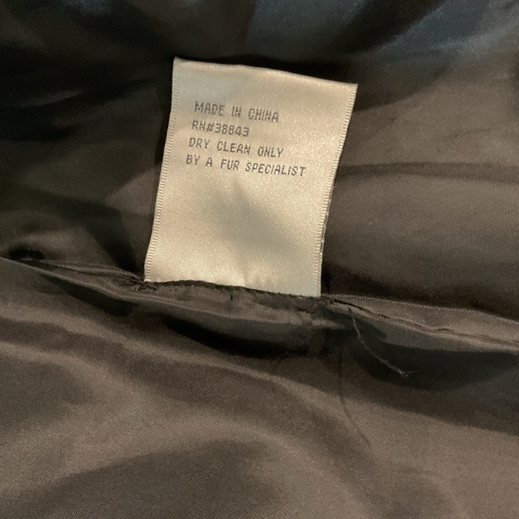 Larry Levine Down Womens Black Long Sleeve Winter Coat Size Large - Picture 10 of 16